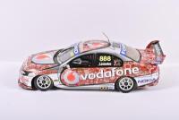 FALCON: A Autographed limited edition 1:18 scale Classic Carlectables Ford Falcon BF as raced by Lowndes in 2008, #888, Red Dust Role Models, Darwin livery, with COA numbered 998/1500, in double fitted box - 2