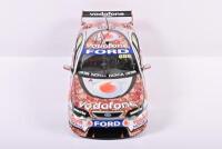 FALCON: A Autographed limited edition 1:18 scale Classic Carlectables Ford Falcon BF as raced by Lowndes in 2008, #888, Red Dust Role Models, Darwin livery, with COA numbered 998/1500, in double fitted box - 3