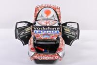 FALCON: A Autographed limited edition 1:18 scale Classic Carlectables Ford Falcon BF as raced by Lowndes in 2008, #888, Red Dust Role Models, Darwin livery, with COA numbered 998/1500, in double fitted box - 4