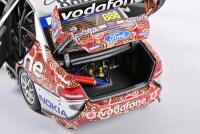 FALCON: A Autographed limited edition 1:18 scale Classic Carlectables Ford Falcon BF as raced by Lowndes in 2008, #888, Red Dust Role Models, Darwin livery, with COA numbered 998/1500, in double fitted box - 5