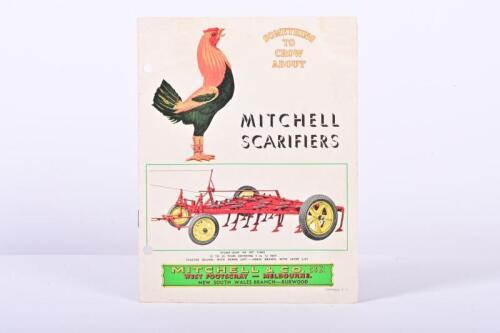 MITCHELL: A Mitchell & Co product catalogue&nbsp;- 'MITCHELL SCARIFIERS'
