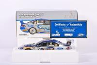 FALCON: A limited edition 1:18 scale Classic Carlectables Ford Falcon FG as raced by Mark Winterbottom in 2010 Orrcon Steel FPR, #5, with COA numbered 244/750, in double fitted box