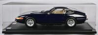 365 GTB/4: A superb Amalgam 1:8 scale model of a Ferrari 365 GTB4 "Daytona" in Blu Tourbillon. Limited Edition of 199. Numbered 14. CoA - 2