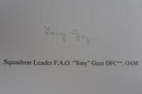 TONY GAZE: A limited edition print titled &lsquo;Downing the Messerschmitt&rsquo; (signed by Gaze) - 3