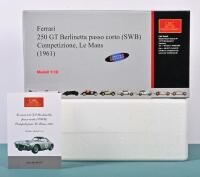 250 GT: A sealed Limited Edition 1:18 scale CMC Ferrari 250 GT Berlinetta passo corto (SWB) Competizione, Le Mans (1961) (M-079). Mint and boxed - 2
