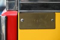 BOWSER: A circa 1960s/70s Wayne 605 petrol bowser in Ferrari livery - 9