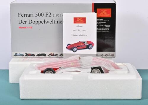 500 F2: A 1:18 scale CMC Ferrari 500 F2 (1953) Der Doppelweltmeister (M-056).Numbered '0250'