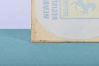 AUSTRALIAN FERRARI REGISTER: An original unused 1980's 'AUSTRALIAN Ferrari REGISTER MEMBER" reverse glass sticker - 3