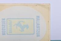 AUSTRALIAN FERRARI REGISTER: An original unused 1980's 'AUSTRALIAN Ferrari REGISTER MEMBER" reverse glass sticker - 4
