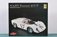 412 P: A Limited Edition, 1:18 scale gmp NART Ferrari 412 P (Part No.G1804114). Model contained inside sealed inner polystyrene packaging - 4