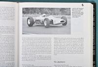 FERRARI: 'Ferrari' hardcover book by Hans Tanner and Doug Nye. Contents page with Barry Lake signature - 5