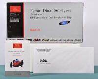 DINO 156: A Limited Edition 1:18 scale CMC Ferrari Dino 156 F1, 1961 "Sharknose" GP Deutschland, Graf Berghe von Trips (M-069). Model still sealed in inner polystyrene packaging - 2