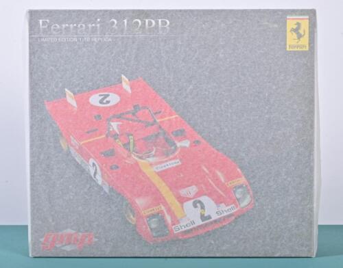 312PB: A Limited Edition, 1:18 scale gmp Ferrari 312PB (Part No.G18041024). Model and box sealed within factory tissue paper