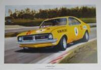NORM BEECHEY: A limited edition print titled &lsquo;Thunder at the Farm&rsquo;&nbsp;(signed Beechey)