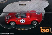 250 P: Two 1:43 scale ixo MODELS Ferrari 250 P models from Le Mans 1963. #22 as raced by M.Parkes - U.Maglioli (LMC070) & #23 as raced by J.Surtees - W.Mairesse (LMC071) - 2
