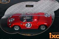 250 P: Two 1:43 scale ixo MODELS Ferrari 250 P models from Le Mans 1963. #22 as raced by M.Parkes - U.Maglioli (LMC070) & #23 as raced by J.Surtees - W.Mairesse (LMC071) - 3