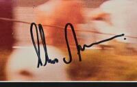 AMON: A three colour picture set relating to Chris Amon. Ferrari 312 pictures signed by Chris Amon. Signatures via direct Chris Amon email correspondence - 3