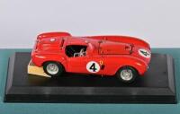 250 LM/375 PLUS: Two 1:43 scale Ferrari models. MODEL box Ferrari 250 LM, "Monza 66" (8437) & TOP MODEL Collection Ferrari 375 PLUS LE MANS 54 (TMC 002) - 5