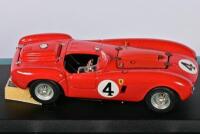 250 LM/375 PLUS: Two 1:43 scale Ferrari models. MODEL box Ferrari 250 LM, "Monza 66" (8437) & TOP MODEL Collection Ferrari 375 PLUS LE MANS 54 (TMC 002) - 6