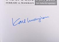 FERRARI: 'Red-Hot Rivals' hardcover book. Authored and signed by Karl Ludvigsen - 2