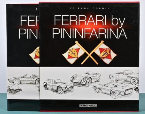 PININFARINA: A superb hardcover book by Etienne Cornil - 'FERRARI by PININFARINA'