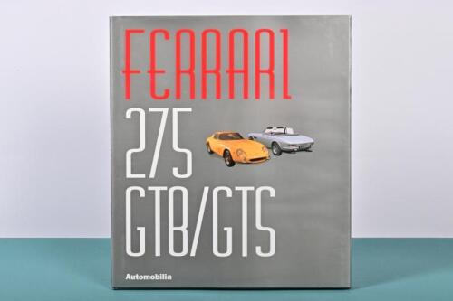 275: 'FERRARI 275 GTB/GTS' hardcover book. Edited by Bruno Alfieri