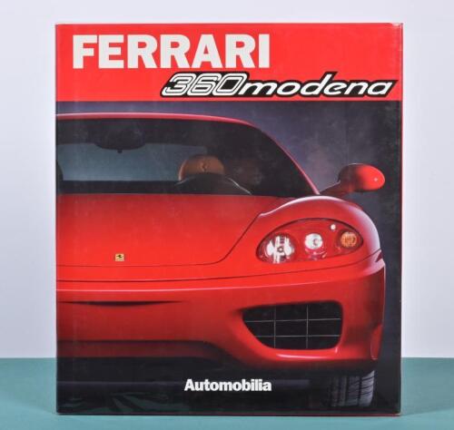 360 MODENA: '360 modena' hardcover book. Edited by Bruno Alfieri