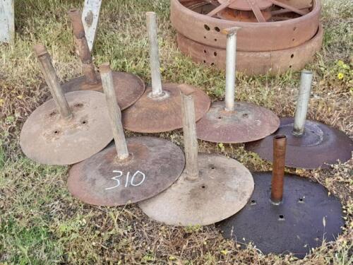 Eight Tractor Stands