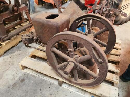 Stationary Motor by J.S Baghaw&nbsp;& Co, Mile End,Model OCG, Machine No. 2100