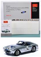 250 GT: A sealed Limited Edition 1:18 scale CMC Ferrari 250 GT Berlinetta passo corto (SWB) Competizione, Le Mans (1961) (M-079). Mint and boxed