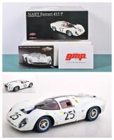 412 P: A Limited Edition, 1:18 scale gmp NART Ferrari 412 P (Part No.G1804114). Model contained inside sealed inner polystyrene packaging