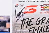 SUPERCARS: Three items from the 2020 SUPERCHEAP AUTO BATHURST 1000. Photographs and Official Program signed by Shane Van Gisbergen and Garth Tander - 6