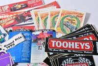 MOTOR RACING STICKERS: A large quantity of motor racing stickers relating to Australian motor sport. Australian Formula 1, Bathurst, Geelong Speed Trials stickers - 3