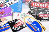 MOTOR RACING STICKERS: A large quantity of motor racing stickers relating to Australian motor sport. Australian Formula 1, Bathurst, Geelong Speed Trials stickers - 4