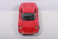 FERRARI: A red Ferrari Dino 246 GT by Anso in 1:18 scale - 2