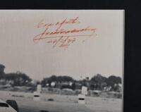 GONZALEZ: A superb tri-picture set of Jose Froilan Gonzalez racing a Ferrari 375/F1 and Ferrari 625 at various Grand Prix's during the 1950's. Each picture signed by Jose Froilan Gonzalez - 3