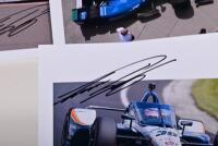 SATO: Five Takuma Sato signed Rahal Letterman Lanigan Racing IndyCar pictures and driver profile card - 3