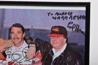 MANSELL: A colour picture signed by Nigel Mansell, Paul Newman and Carl Haas from Indy Car - 3