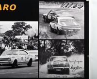 HOLDEN: A 'HOLDEN MONARO 1968 to 1970' collage depicting the racing history of Holden Monaro. Picture signed by various Holden Monaro drivers including Colin Bond, Barry Ferguson, "Dyno Dave" Bennett, Jim Palmer, Phil West - 3