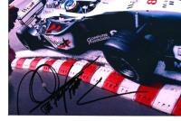 HAKKINEN: A large colour picture set of Mika Hakkinen and McLaren Mercedes from the late 1990's. Mika Hakkinen signatures - 2