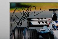 HAKKINEN: A large colour picture set of Mika Hakkinen and McLaren Mercedes from the late 1990's. Mika Hakkinen signatures - 3