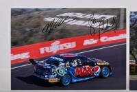 BATHURST 2013: Two colour pictures from Bathurst 2013 depicting winners Steven Richards and Mark Winterbottom. Richards & Winterbottom signatures - 2