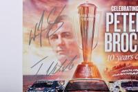 BATHURST: A 'SUPERCHEAP AUTO BATHURST 1000, 6 - 9 OCT 2016' Official Program. Front cover signed by 2016 Bathurst 1000 winners Will Davison and Jonathon Webb - 2