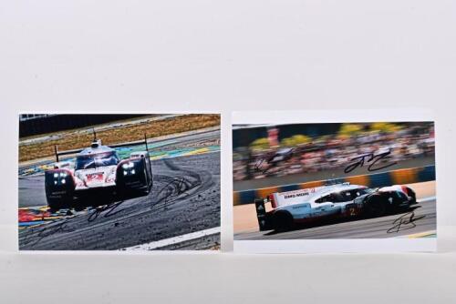 PORSCHE: Two colour pictures of the winning 2017 Porsche 919 Hybrid LM Prototype pictures