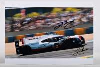 PORSCHE: Two colour pictures of the winning 2017 Porsche 919 Hybrid LM Prototype pictures - 5