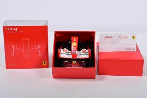 FERRARI: A 1/12th scale Amalgam F2004 Nose cone. With Amalgam CoA