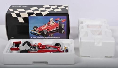 FERRARI: A 1:18 scale Paul's Model Art Ferrari 312T (181 750012) as raced by Niki Lauda to become World Champion in 1975