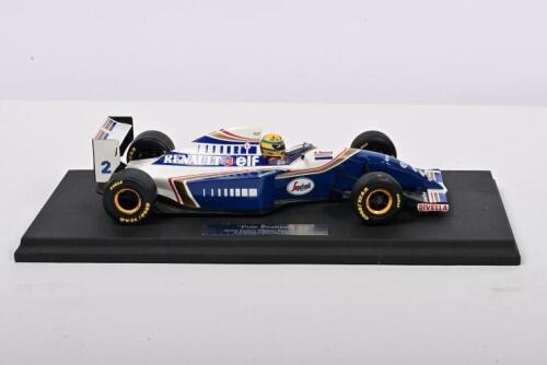 SENNA: A Limited Collector's Edition 1:18 scale model by LANG of Ayrton Senna's Williams FW16 Renault. Numbered 1193/3000