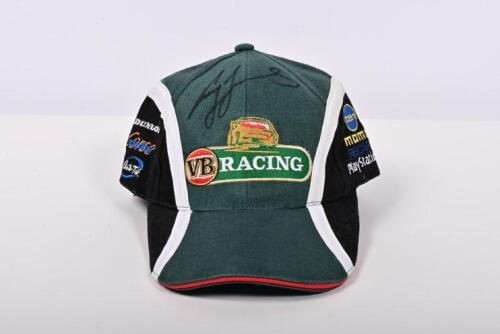 LOWNDES: A 'VB RACING' embroidered cap. Cap signed by Craig Lowndes