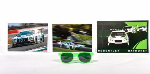 BENTLEY: Four Bentley Motorsport items. Jules Gounon signed Bentley GT3 Bathurst 12 Hour picture
